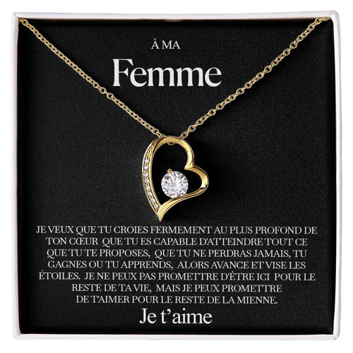 À ma Femme - N'oublie jamais que je t'aime - Or