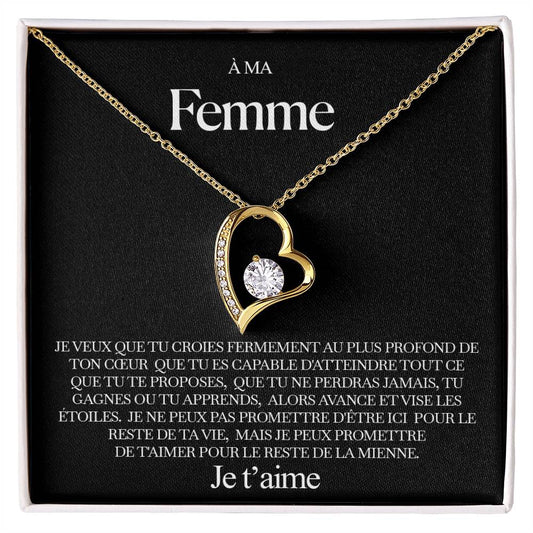 À ma Femme - N'oublie jamais que je t'aime - Or