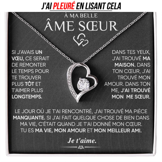 À mon âme Sœur – Je t'aime