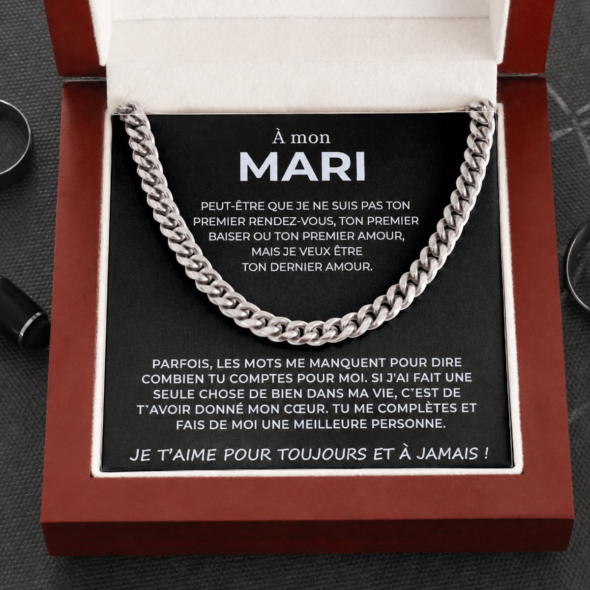 À mon Mari - Chaîne cubaine, pour l'homme de ma vie