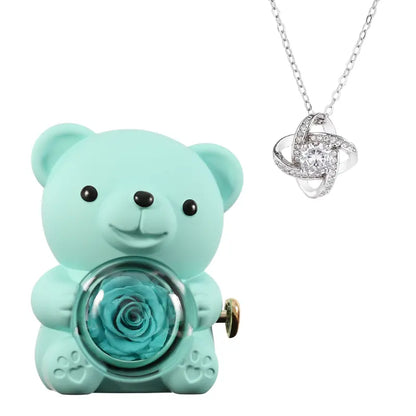 Rose Éternelle - Amour Gravé Inoubliable