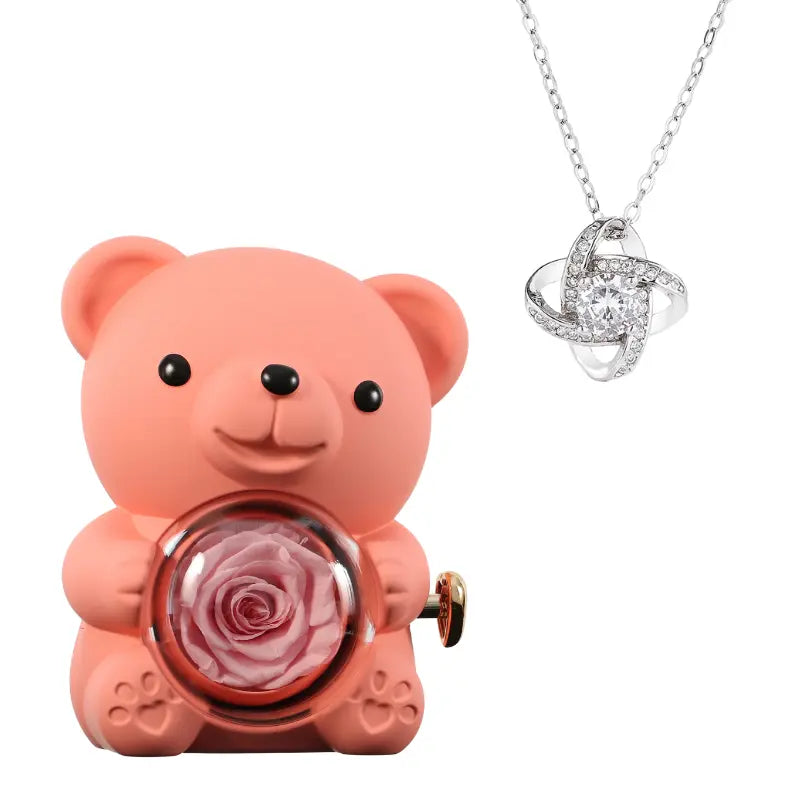 Rose Éternelle - Amour Gravé Inoubliable