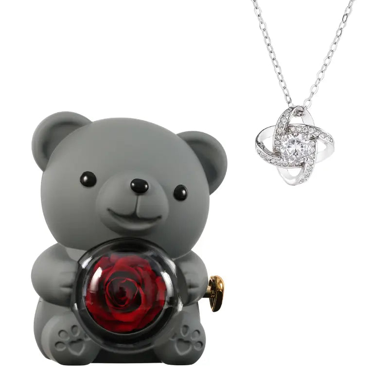 Rose Éternelle - Amour Gravé Inoubliable