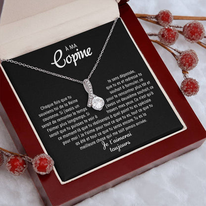 À ma Copine- Collier pendentif amour - Or