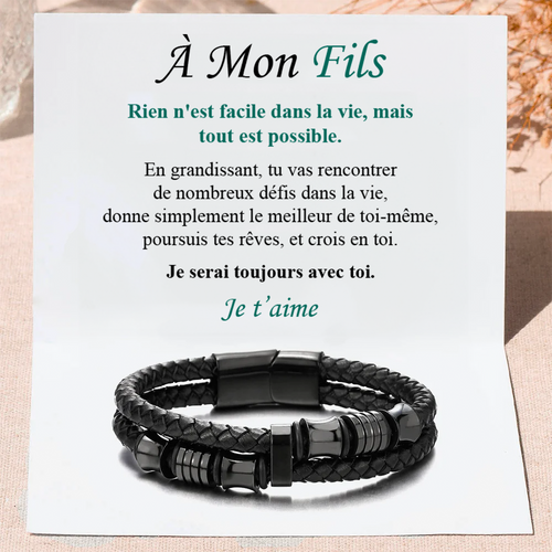 À mon Fils - Bracelet
