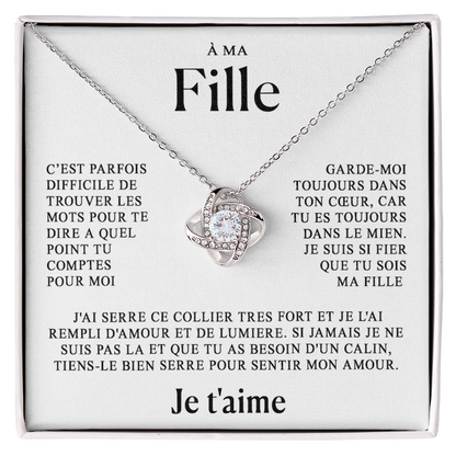 À ma Fille - J'ai serré ce collier avec mon amour