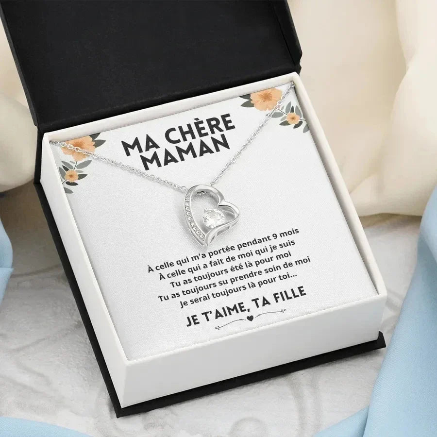 Coffret avec Collier Ma Chère Maman - Ta fille